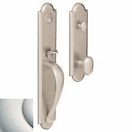 Baldwin Full Dummy Handlesets Lifetime Bright Nickel 6402.055.FD