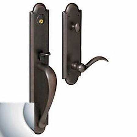 Baldwin Entry Handlesets Bright Chrome 6402.260.RENT
