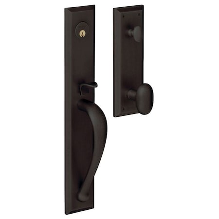 Baldwin Full Dummy Handlesets Oil Rubbed Bronze 6403.102.FD