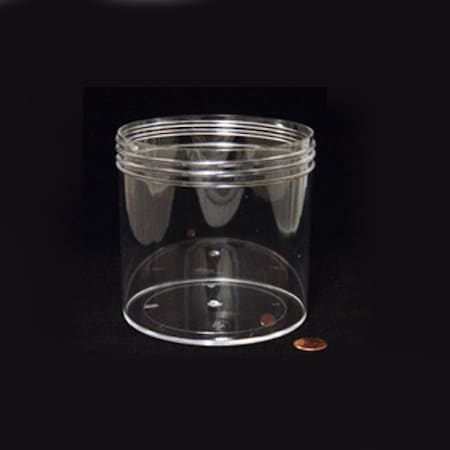 Globe Scientific Jar, 960mL, Ps, 120mm Wide, PK45 6406