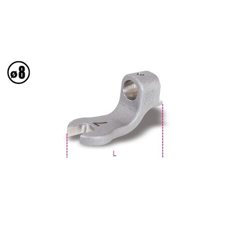Beta Open Jaw Wrench for Torque Bar, 6mm 006410006