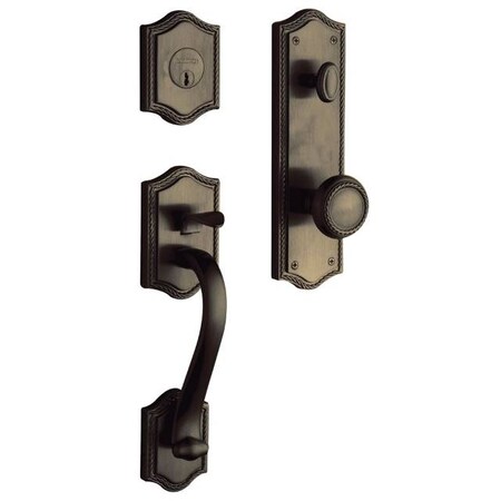 Baldwin Entry Handlesets Antique Brass 6420.050.ENTR
