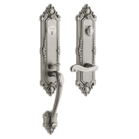 Baldwin Full Dummy Handlesets Satin Nickel 6426.150.LFD