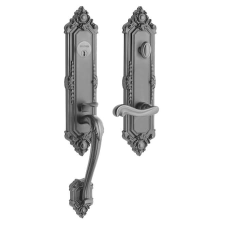 Baldwin Full Dummy Handlesets Satin Chrome 6426.264.LFD
