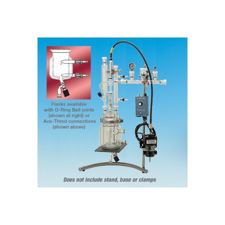 Ace Glass Reactor Body Jktd 100mm 2L 6429-24