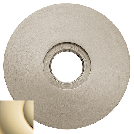 Baldwin Passage Pair Rosettes Lifetime Brass 5046.003