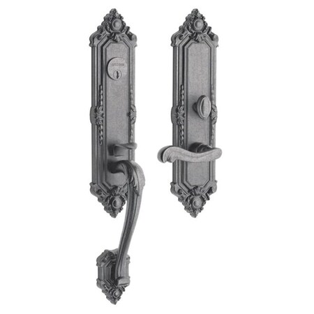 Baldwin Entry Handlesets Distressed Antique Nickel 6526.452.LENT