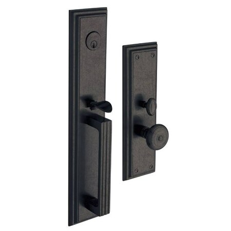 Baldwin Entry Handlesets Distressed Oil Rubbed Bronze 6542.402.ENTR