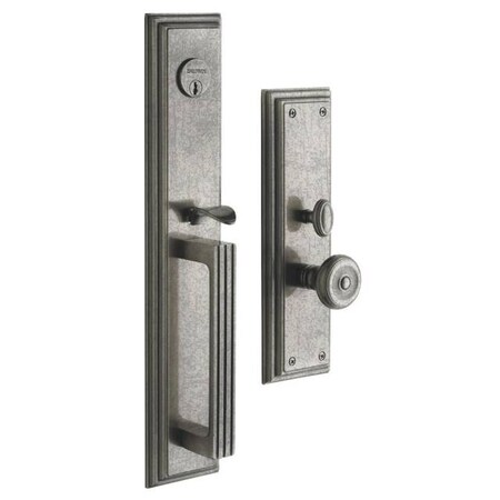 Baldwin Entry Handlesets Distressed Antique Nickel 6542.452.ENTR