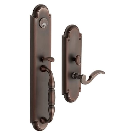 Baldwin Entry Handlesets Venetian Bronze 6544.112.LENT
