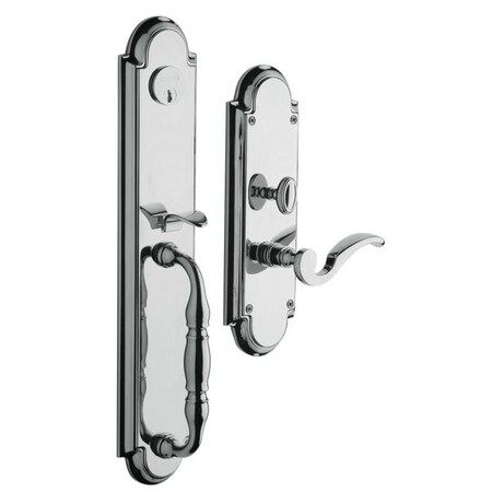 Baldwin Entry Handlesets Bright Chrome 6544.260.LENT