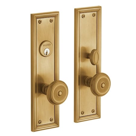 Baldwin Full Dummy Handlesets Vintage Brass 6547.033.FD