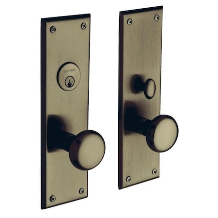 Baldwin Entry Handlesets Antique Brass 6552.050.ENTR