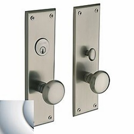 Baldwin Entry Handlesets Bright Chrome 6552.260.ENTR