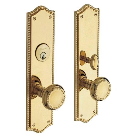 Baldwin Full Dummy Handlesets Unlacquered Brass 6554.031.FD