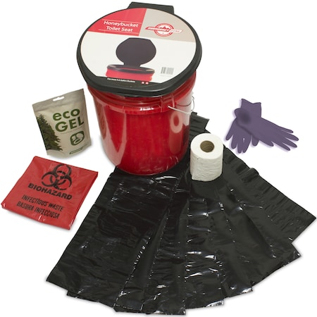 Emergency Zone Honey Bucket-Complete Toilet Set 655H