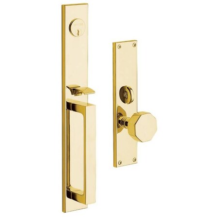 Baldwin Full Dummy Handlesets Lifetime Brass 6570.003.FD