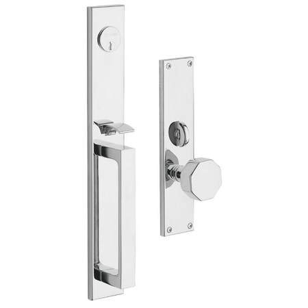 Baldwin Full Dummy Handlesets Bright Chrome 6570.260.FD