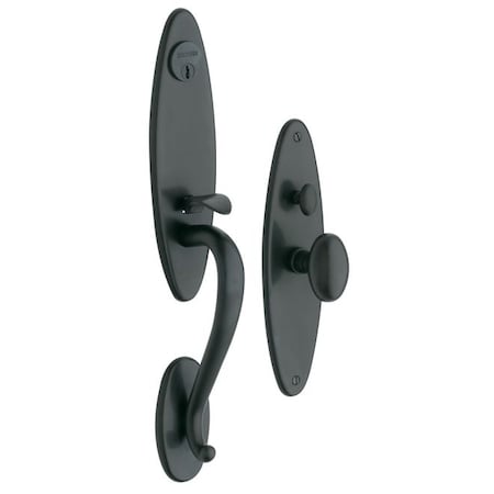 Baldwin Full Dummy Handlesets Oil Rubbed Bronze 6573.102.FD