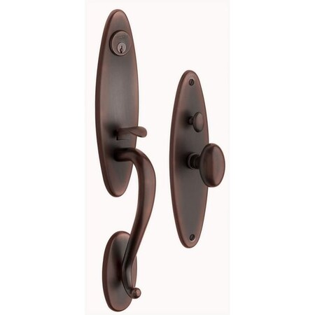 Baldwin Full Dummy Handlesets Venetian Bronze 6573.112.FD