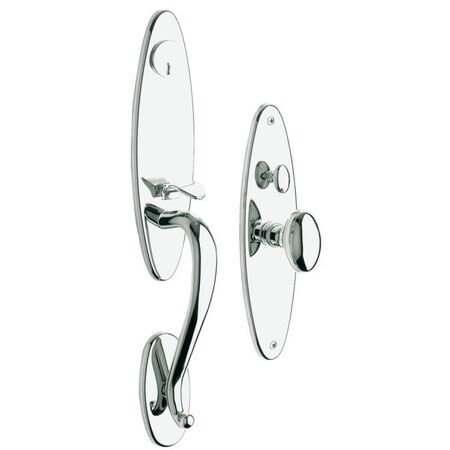 Baldwin Full Dummy Handlesets Bright Chrome 6573.260.FD