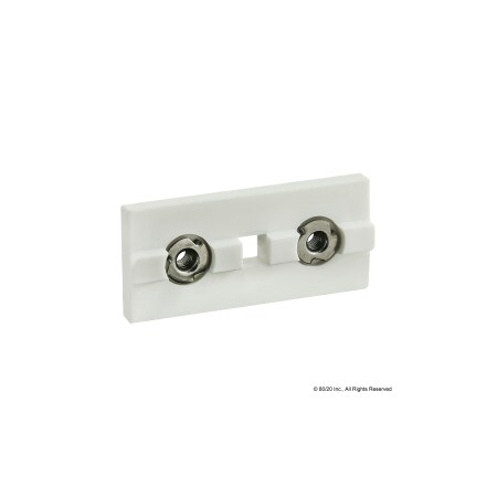 80/20 Hclb Bearing Pad White W/Brake Hole 15 S 6595