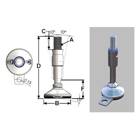 S & W Manufacturing Type XH, 304SS, USDA, 3A, 3/4-10"x8.3"x3.15" SW-XH081-75-83