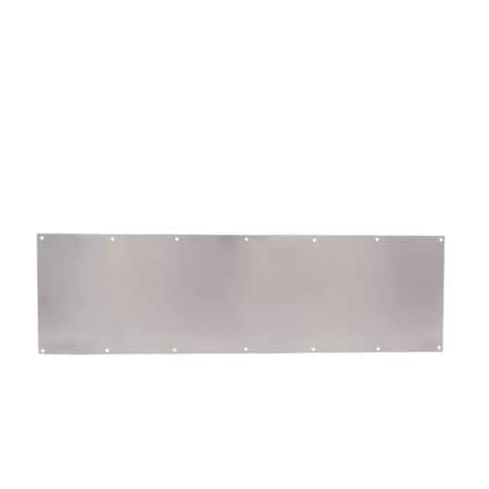Trimco Kick Plate Satin Stainless Steel 10"x28" 10X28.630