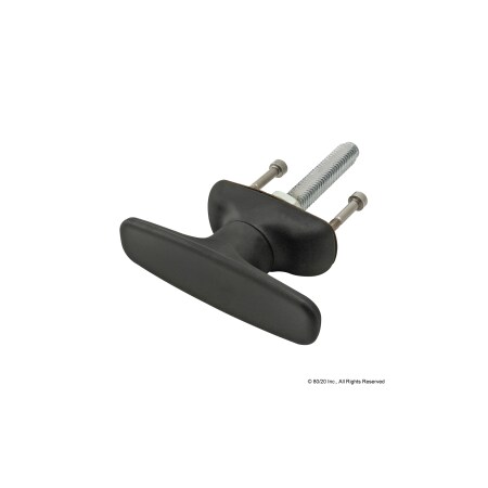 80/20 Black T-Handle Clockwise 65-2923