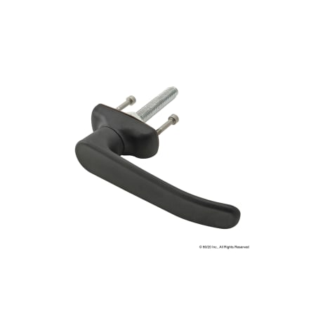 80/20 Black L-Handle Clockwise 65-2929