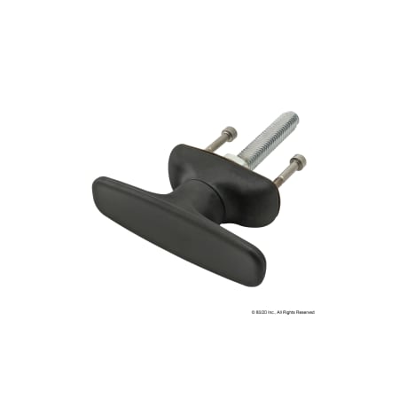 80/20 Black Furniture T-Handle - Non-Locking 65-2953
