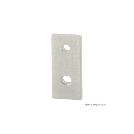 80/20 TransitionStrip, Aluminum, Silver, 65mm, 4mm 65-4510