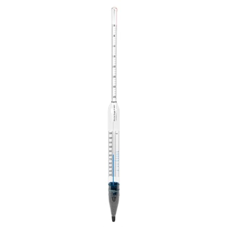 Vee Gee Brix Hydrometer w/Thermometer, degrees F 6601TS-10F