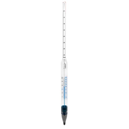 Vee Gee Brix Hydrometer w/Thermometer, degrees C 6601TS-10