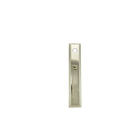 Baldwin Entry Handlesets Lifetime Bright Nickel 6605.055