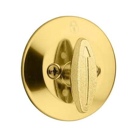 Kwikset One Sided Turn DBOLT w/New Chassis w/827 663-3RFLV1