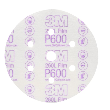 3M Hookit Finish Film Disc DF 01071 6", PK4 01071