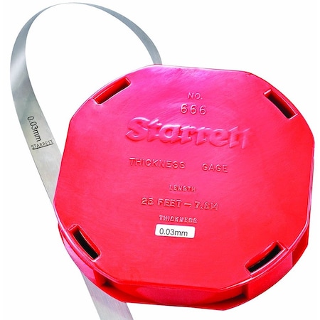 Starrett Thickness Gage 03Mm 666M-3