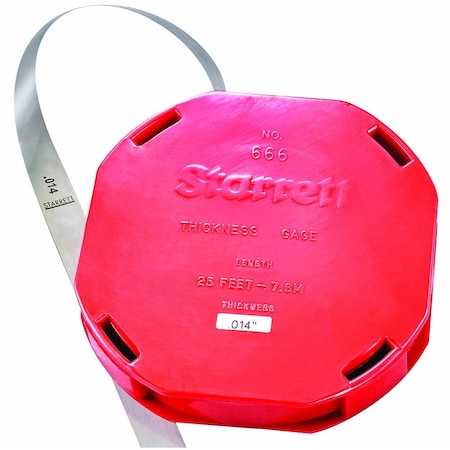 Starrett Thickness Gage 014 666-14