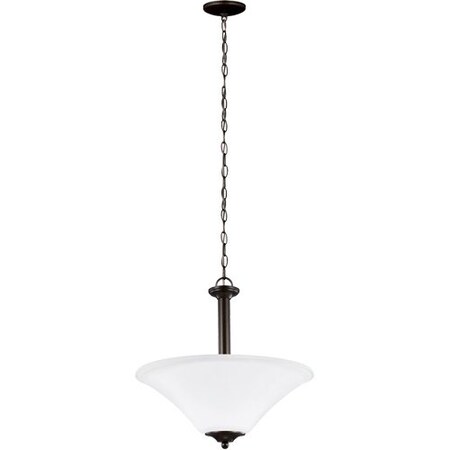 Sea Gull Three Light Pendant, Heirloom Bronze, Height: 17-5/8" 66808EN3-782