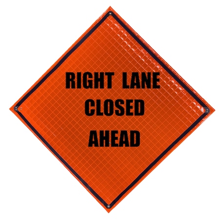 Eastern Metal Of Elmira Super Bright Roll Up Sign, 36"x36", RLCA C-36-SBO-RLCA