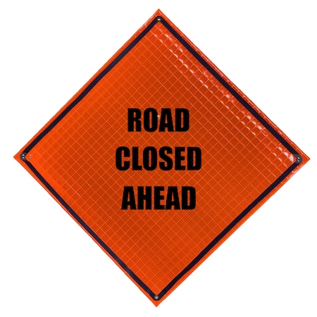 Eastern Metal Of Elmira Orange Roll Up, w/Case, 48"x48", FHA RCA C-48-SBO-FH-HD-RCA