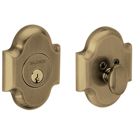 Baldwin Estate Antique Brass Deadbolts 8252.050