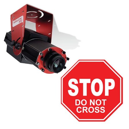 Visual Workplace Digital LED Safety Sign, 300W, Extra Nar 66-3128-300E-PS105