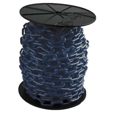 Mr. Chain Cobalt Blue Plastic Chain 2"(#8, 51 mm) 50166