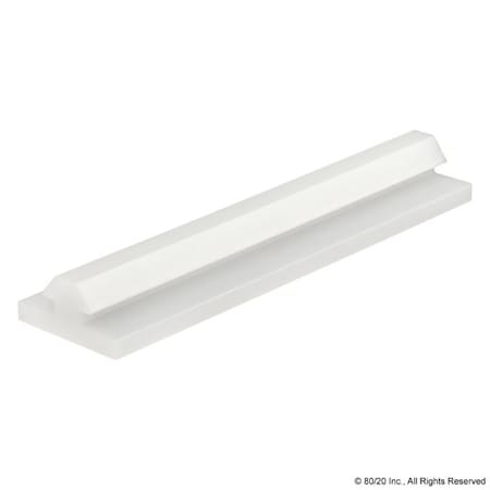 80/20 Wht Uhmw Top Mt Strip Profile 145" 10 S 6710-145