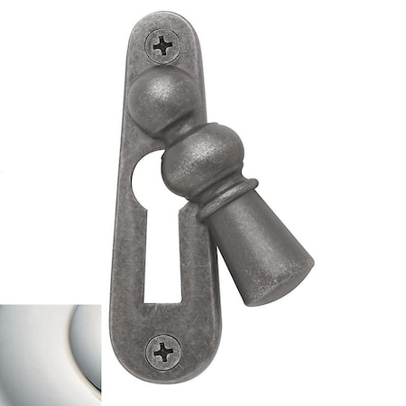 Baldwin Estate Lifetime Bright Nickel Faceplates 0406.055