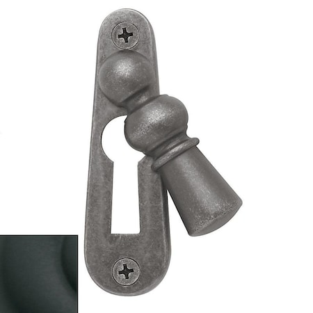 Baldwin Estate Satin Black Faceplates 0406.190