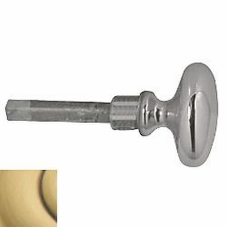 Baldwin Satin Brass with Brown Turns Satin Brass with Brown 6721.060.EXT