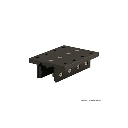 80/20 Blk 10S 4" Dbl Flange Linear Bearing 6726-BLACK
